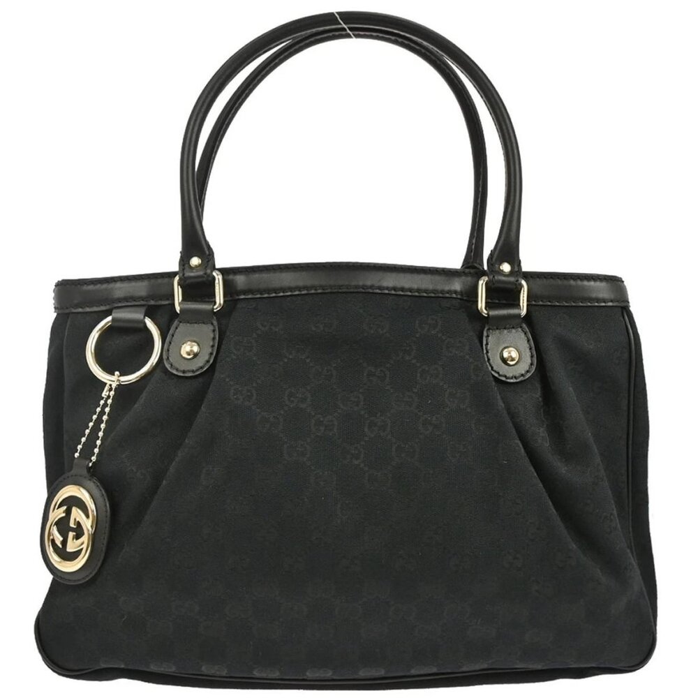 Gucci Black Sukey GG Tote Bag 296835 520981 126480
